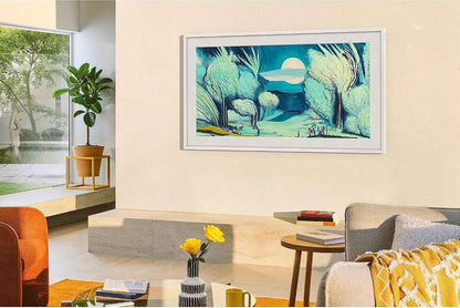 the Frame LS03F Téléviseur 4K QLED 43" UHD, Design Moderne, Processeur NQ4 AI Gen2, Art Mode, Qualité D'Image Artistique, Câble À Un Connecteur,  Vision, AI
