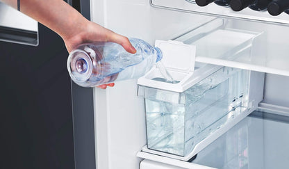 Hisense RS694N4TFE Frigo Américain Autoportante 562 L E Noir