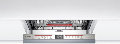 SPV6ZMX23E Série 6 Smart Lave-Vaisselle Entièrement Intégré, Largeur 45 Cm, Tiroir À Couverts, Programme Silence Particulièrement Silencieux, Perfectdry Avec Zéolite Sèche Même Le Plastique