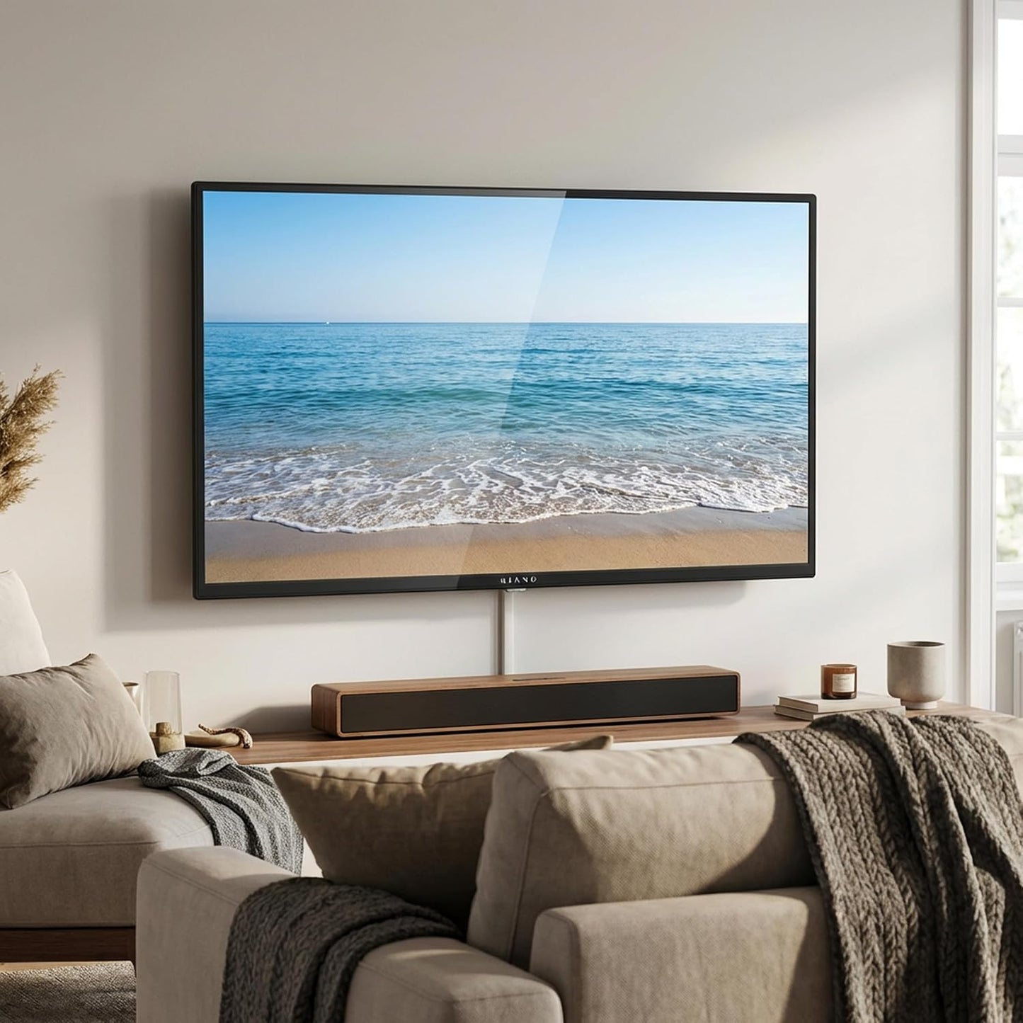 Slimtv 32", Téléviseur Slimtv, HD, HDMI, Dolby Audio, 81,3 Cm (32 Pouces), 1366 X 768 Pixels, LED, DVB-C, DVB-T, Noir