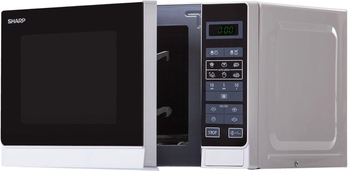 R-242INW Micro-Ondes Solo 20 Litres - Argent