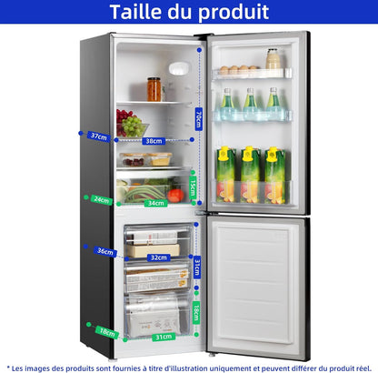CBM159LEBD Réfrigérateur Congélateur Bas157 Litres (109 + 48) Low Frost, Faible Bruit, Refroidissement Rapide, Faible Emcombrement