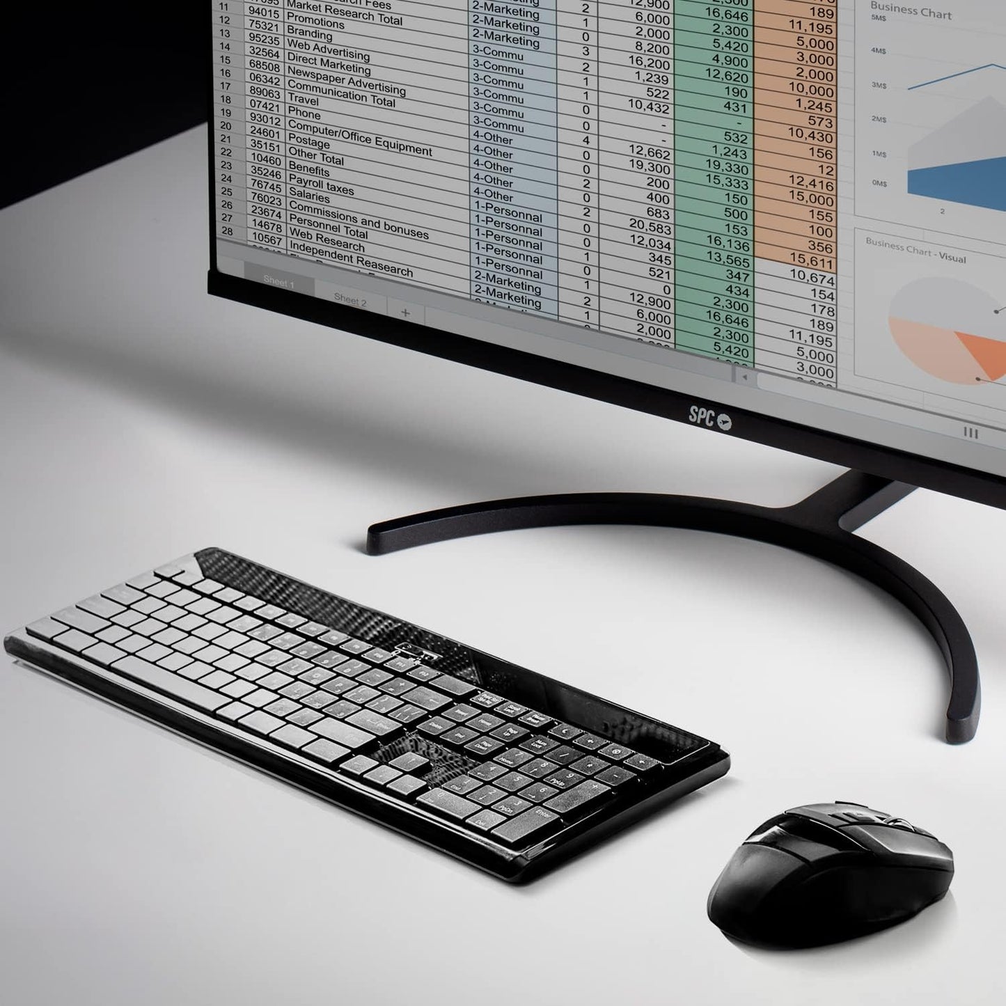 Smart Monitor 24" - Écran Android TV, Full HD, Télécommande | Écran Et Android TV, Haut-Parleurs Intégrés, Design Ultrafin, Streaming Netflix, Prime Video, Etc.