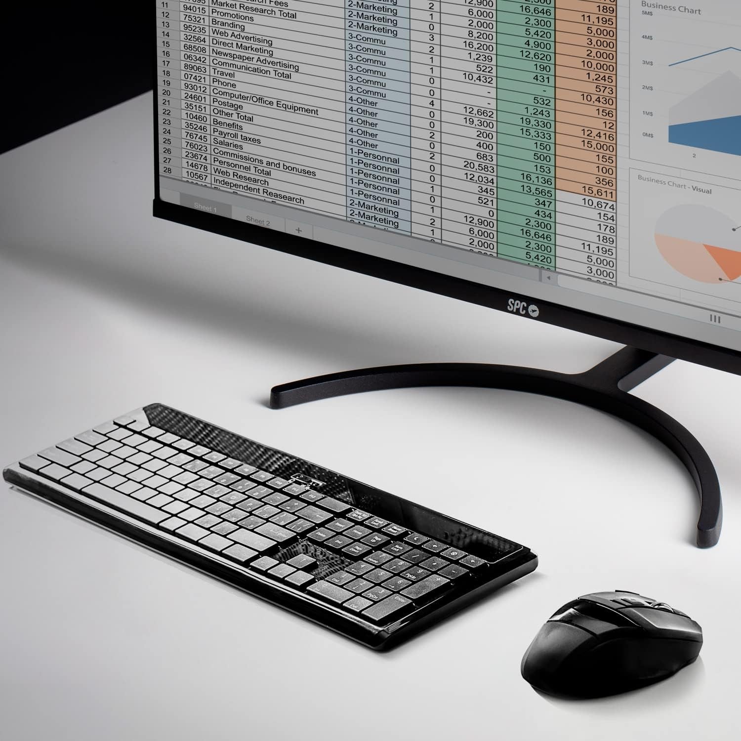 Smart Monitor 24" - Écran Android TV, Full HD, Télécommande | Écran Et Android TV, Haut-Parleurs Intégrés, Design Ultrafin, Streaming Netflix, Prime Video, Etc.