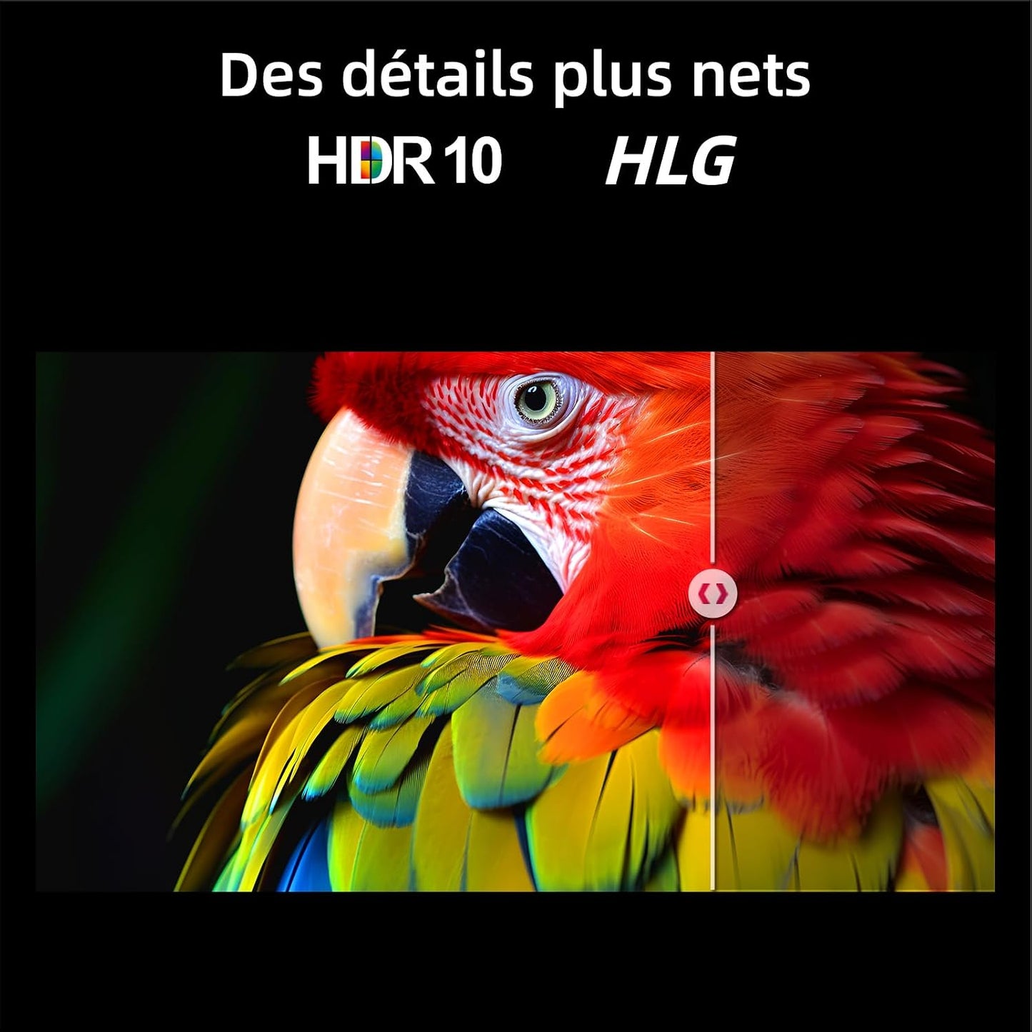 Smart TV Téléviseur QLED 32QA10 32 Pouces | Full HD HDR10 | Dolby Audio Et DBX-TV | Design Métallique Sans Cadre | Chromecast Intégr Nouveau Modèle | Son Dolby Audio, Support HDR10, Chromecast Intégré, Édition 2026