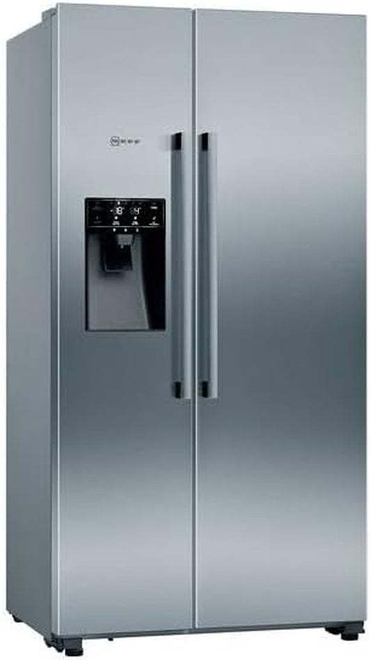 Neff KA3923IE0 Frigo Américain Autoportante 562 L E Noir, Gris