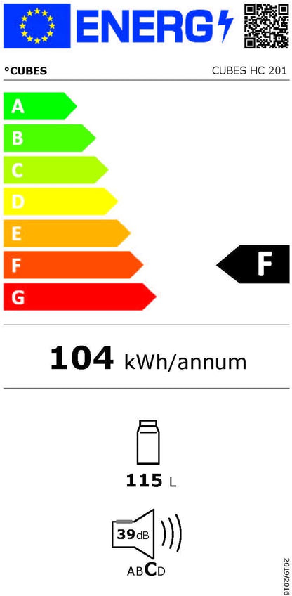 Husky Hus HC 201 Bouteille Réfrigérateur/A +/83,5 Cm Hauteur/109 Kwh/An/130 L Partie Isotherme/130 L Partie Congélateur