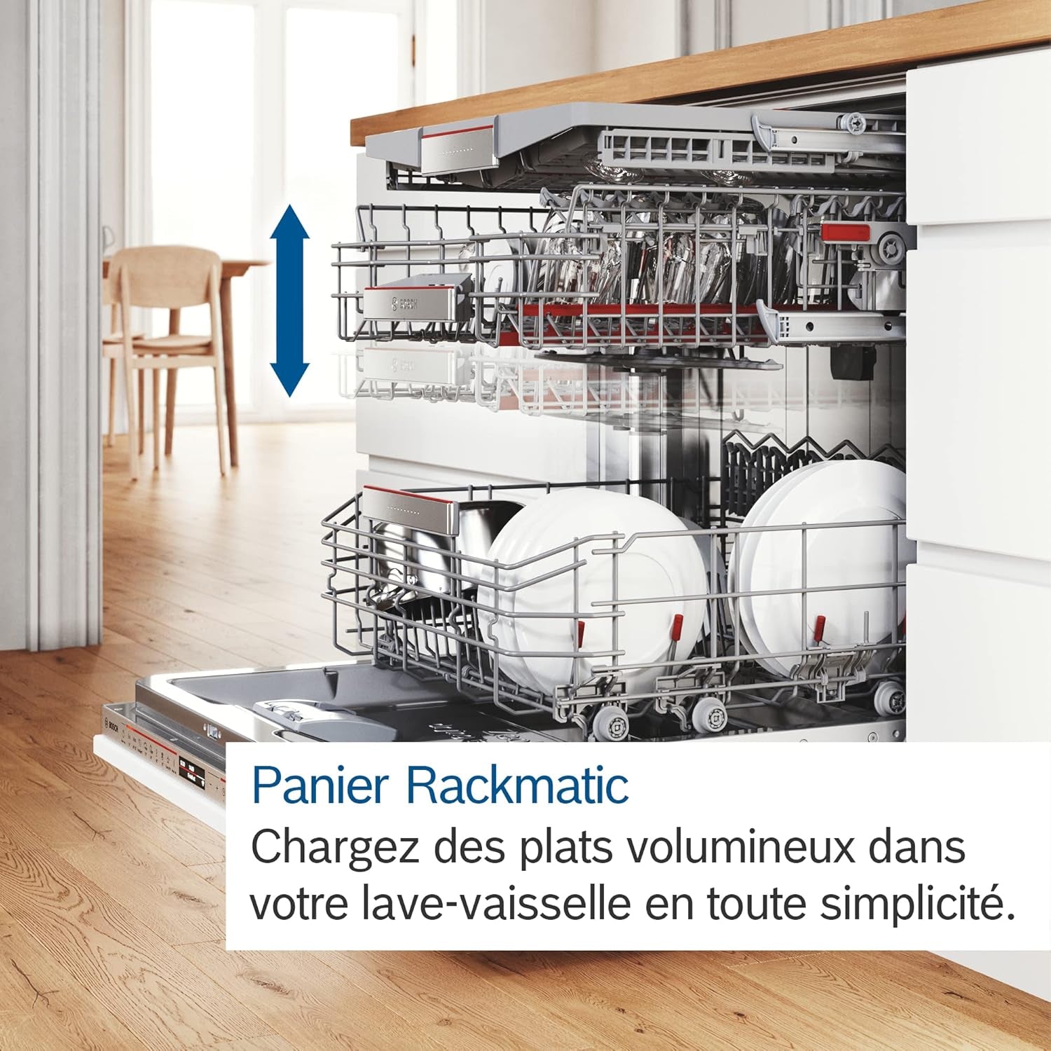 SMS6ECI93E - Série 6 - Lave-Vaisselle Pose-Libre - 60Cm - Home Connect - 13 Couverts - Moteur Ecosilence - Inox