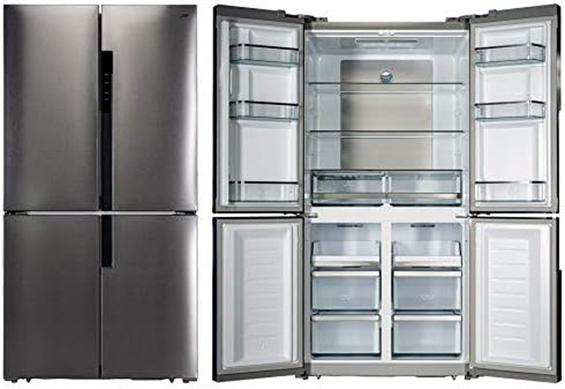 Réfrigérateur Side by Side No Frost, 542 Litres, Classe A++, Inox - GRF CA91831X