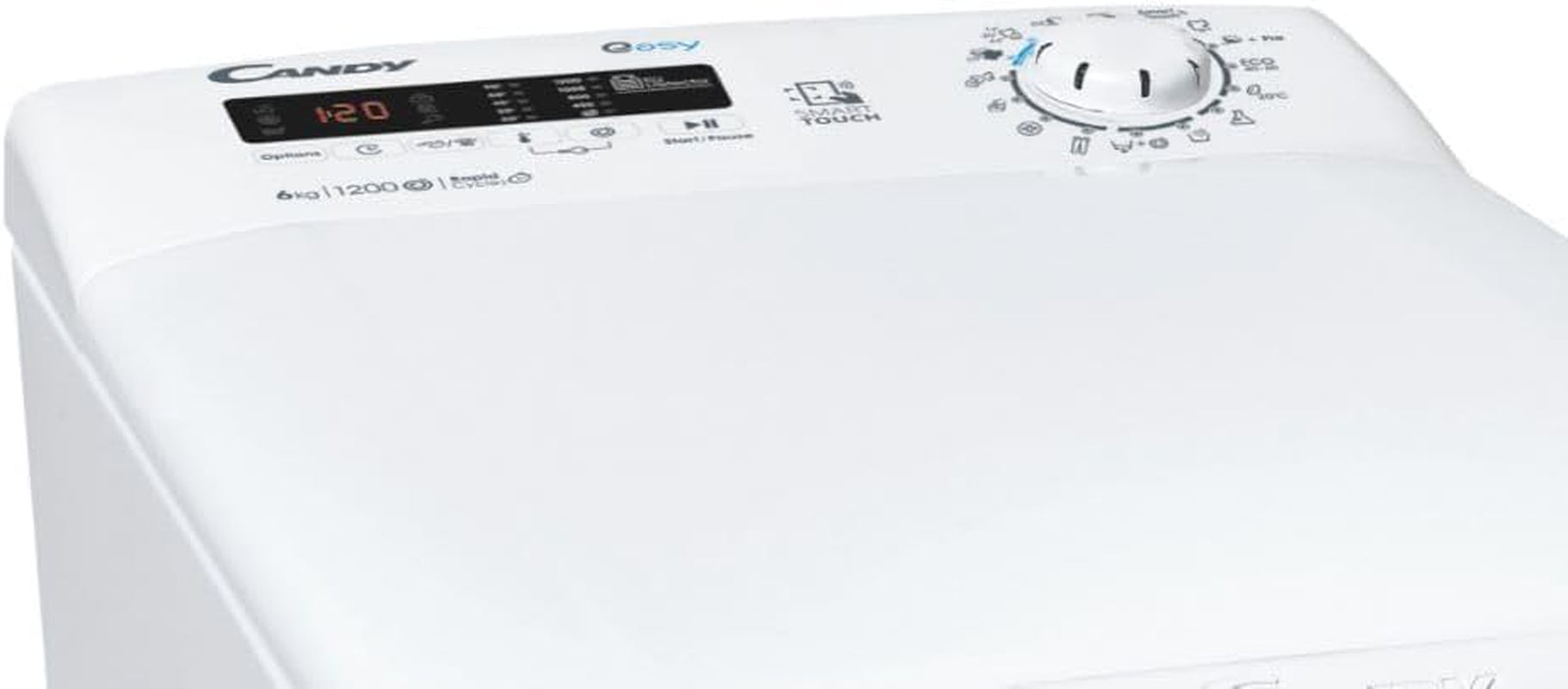Machine À Laver Chargée Par Le Haut 6 Kg, Classe D 60 Cm, 1400 Tours, Blanc T1262DW