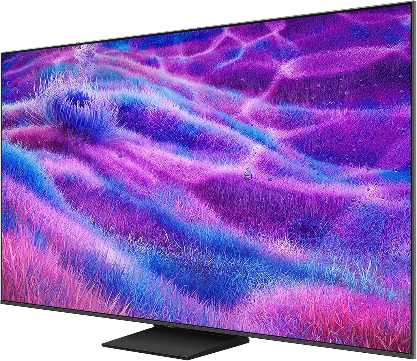 TV AI Mini LED 55 Pouces Neo QLED QN80F 4K Smart TV, Quantum Matrix Core, Processeur NQ4 AI Gen2, Wifi, Airplay, HDR, Q-Symphony, OTS Lite, Knox Security, Gaming Hub, Bixby, Dolby Atmos
