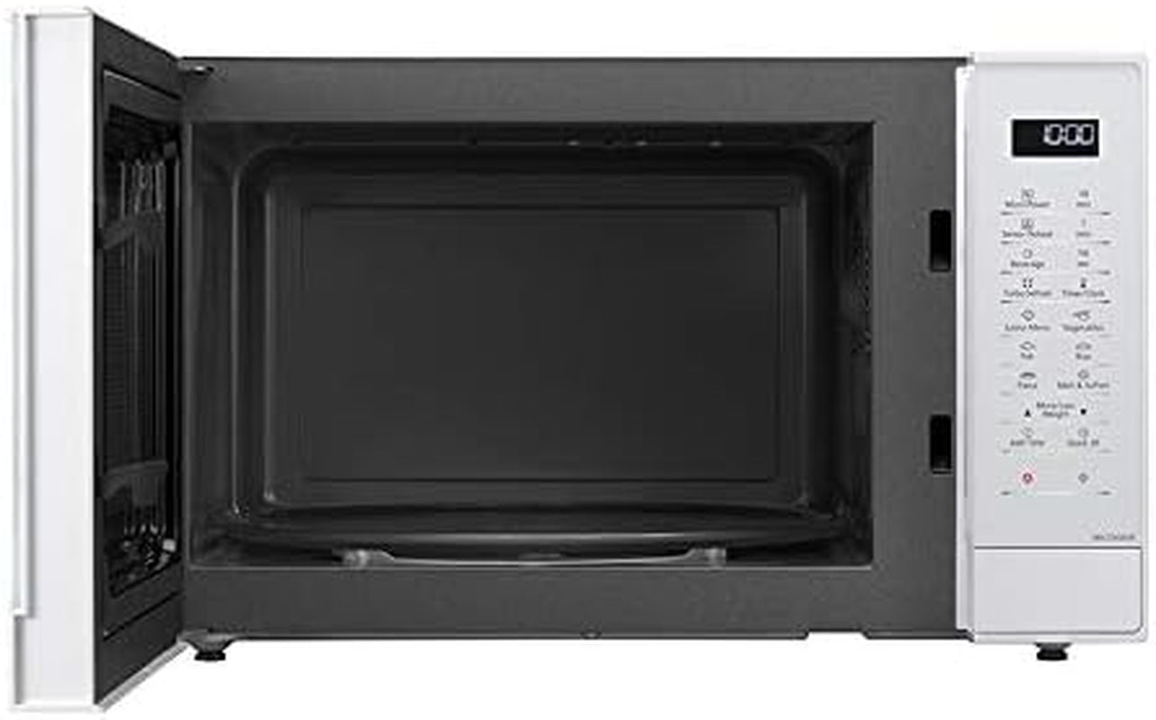 NN-ST45KWEPG Four À Micro-Ondes À Inverter Avec Plateau Tournant, 32 Litres, Acier Inoxydable, 1000 W, 21 Programmes Automatiques, 7 Niveaux De Puissance, Écran LCD, Menu Junior, Blanc
