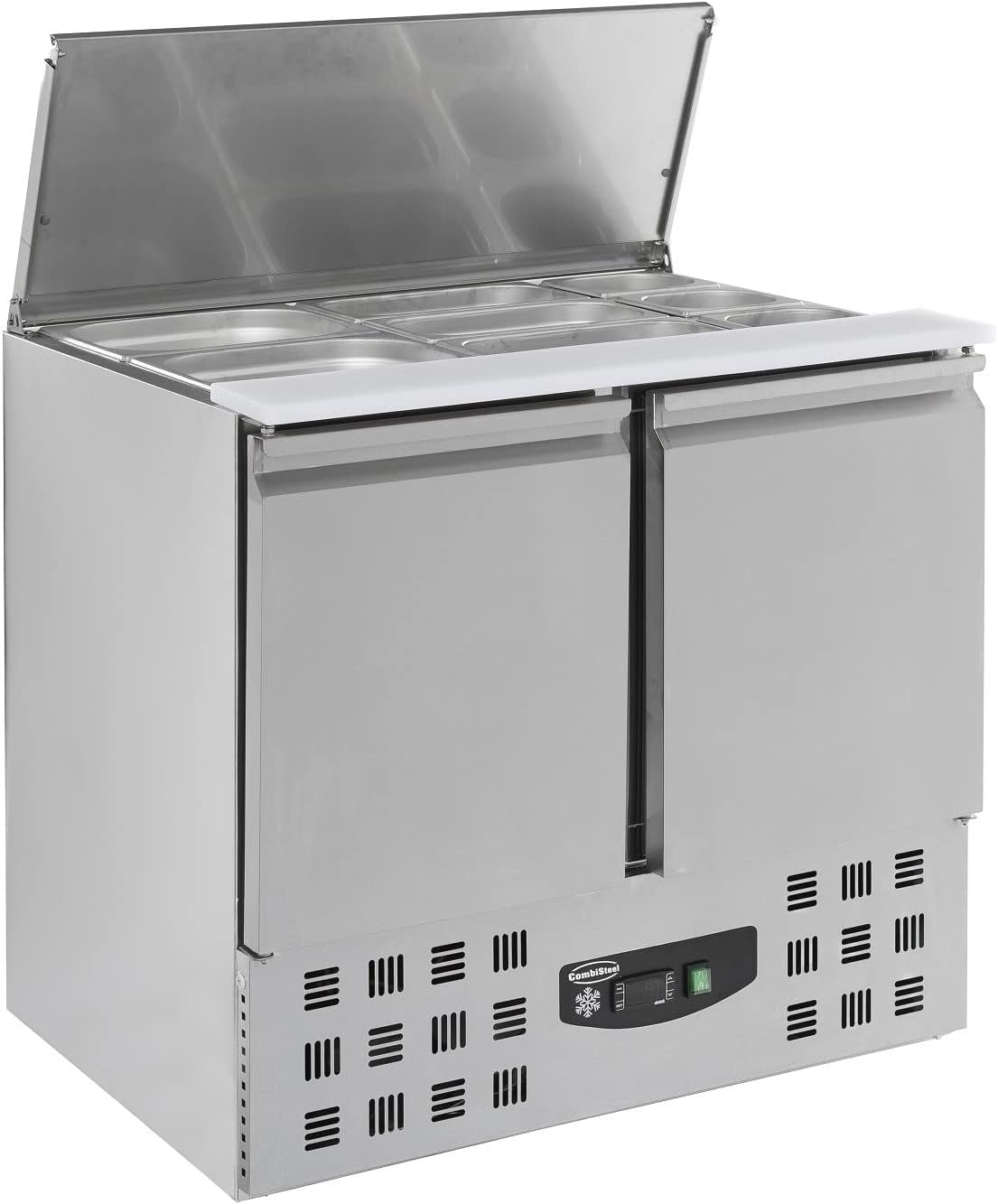 Saladette Réfrigérée Compacte 230 Litres - 2 Portes - Combisteel - R600Arvs Aisi 2012 Portespleine