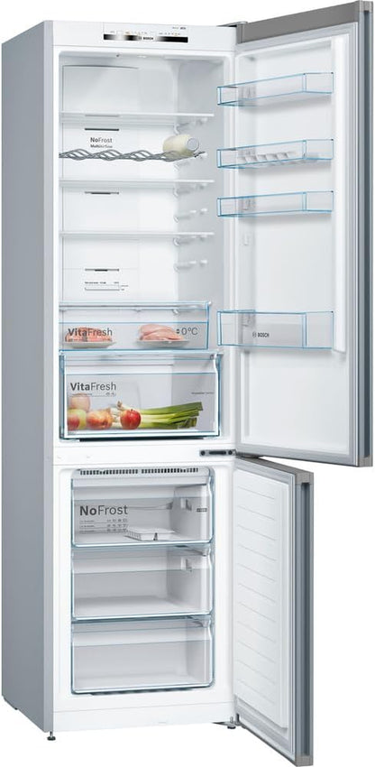 Réfrigérateur Combiné 368 L H203 Sans Gel Inox Parfait Fit - D KGN392LDC
