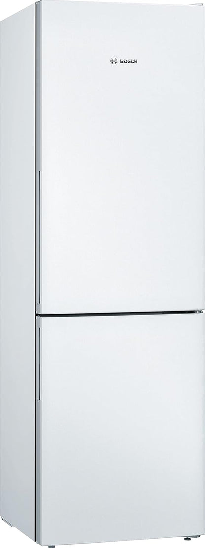 KGV36VWEAS Série 4, Réfrigérateur Combiné Pose-Libre - 308 L - H 186 X L 60 Cm - Blanc