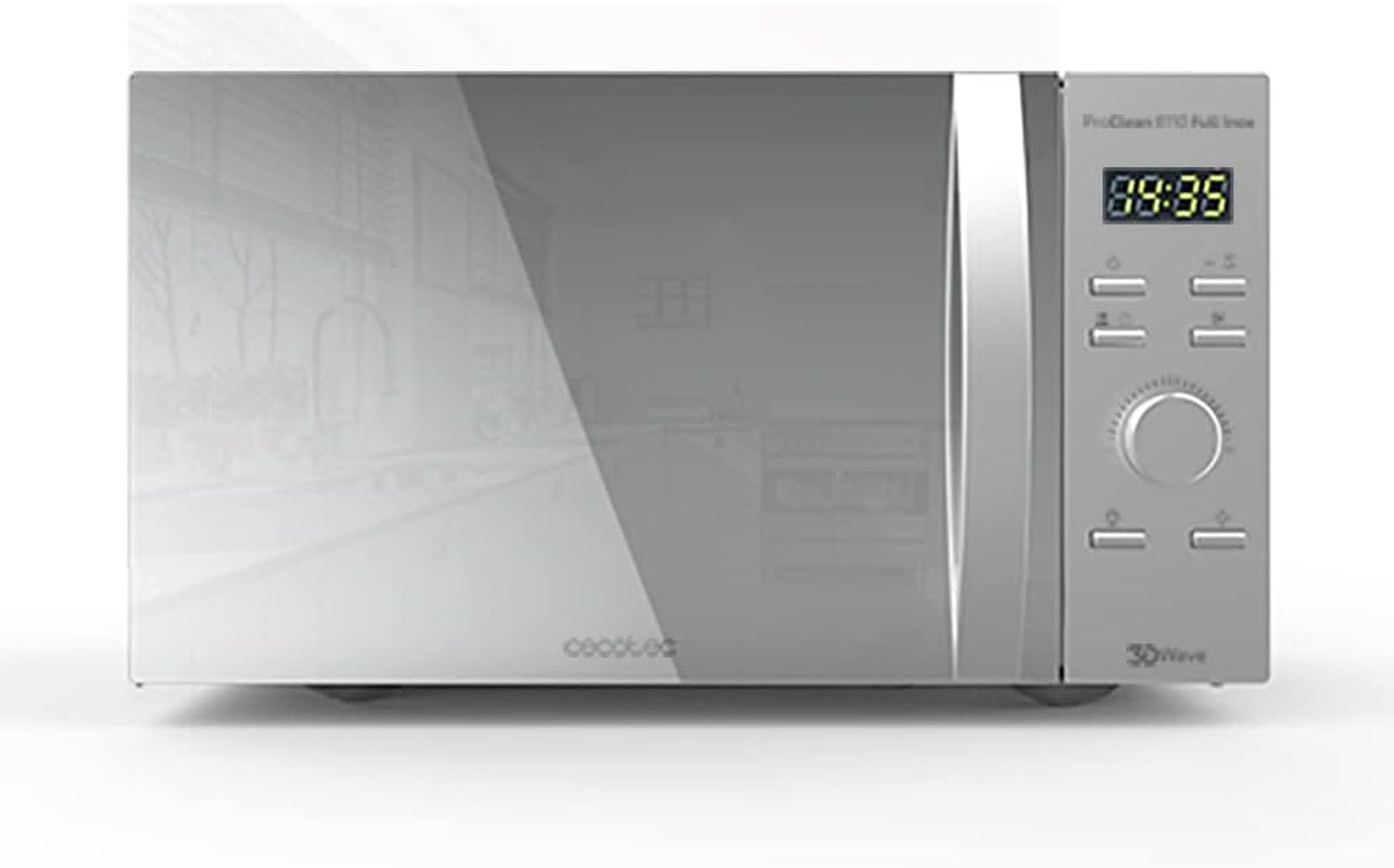 Micro-Ondes Avec Gril Proclean 8110. Gril 1000W, Capacité De 28L, Revêtement Ready2Clean, Affichage LED, 8 Programmes, 5 Niveaux, Décongélation, Minuterie 60 Minutes