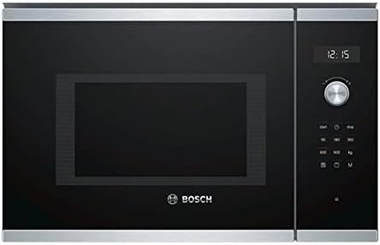 Micro Ondes Grill Encastrable  BEL554MSO - Micro-Ondes + Grill Intégrable Inox Et Noir - 25 Litres - 900 W