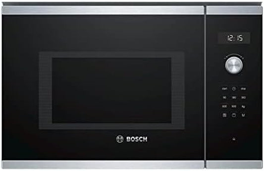 Micro Ondes Grill Encastrable  BEL554MSO - Micro-Ondes + Grill Intégrable Inox Et Noir - 25 Litres - 900 W