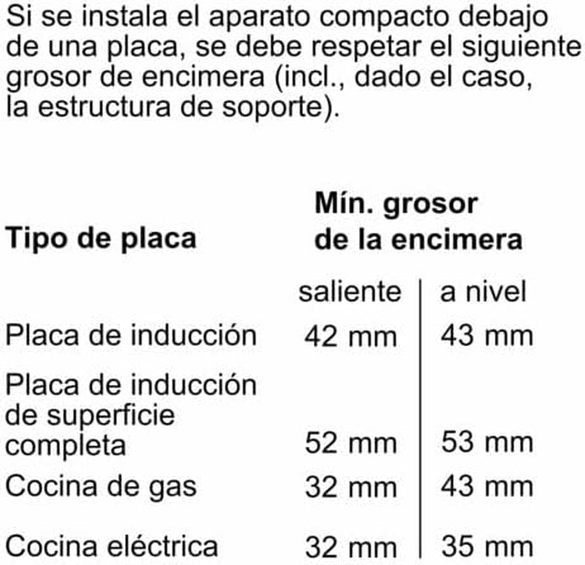 Four Compact Balay 3CB5151B2 47 L