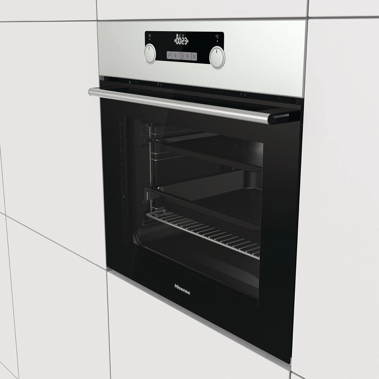 Hisense BSA5222AX Four 71 L a Noir, Acier Inoxydable
