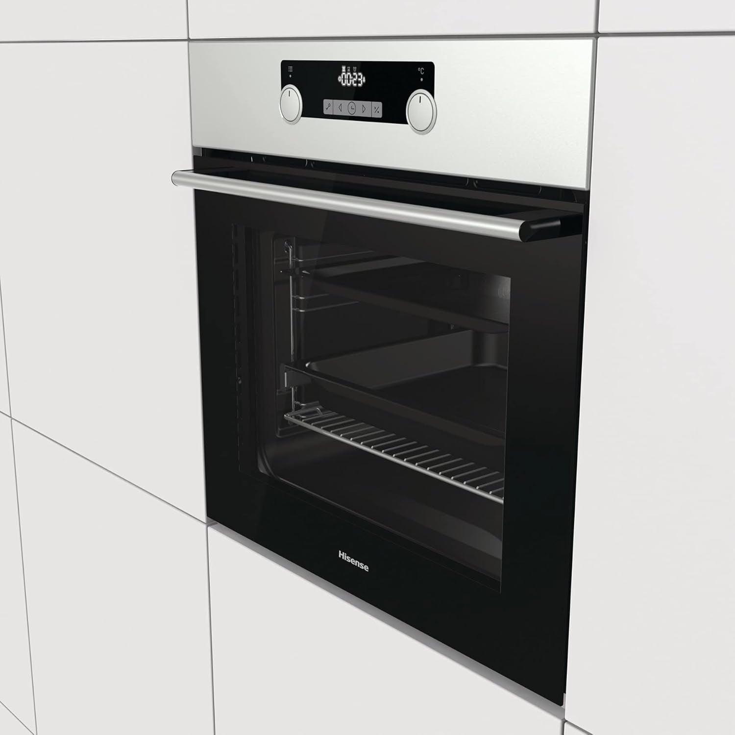 Hisense BSA5222AX Four 71 L a Noir, Acier Inoxydable
