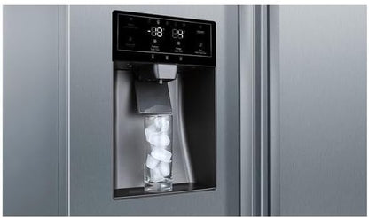 Neff KA3923IE0 Frigo Américain Autoportante 562 L E Noir, Gris