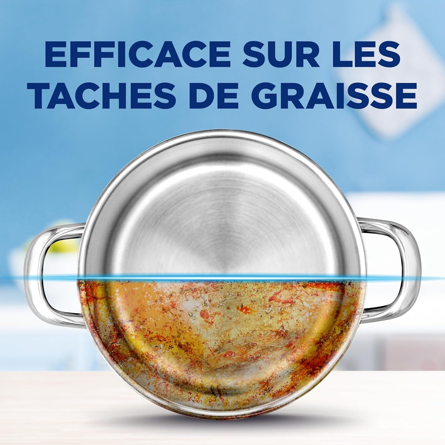 Pastilles Lave-Vaisselle Powerball Comprimé Sans Parfum All in One Max - 100 Tablettes Lave-Vaisselle