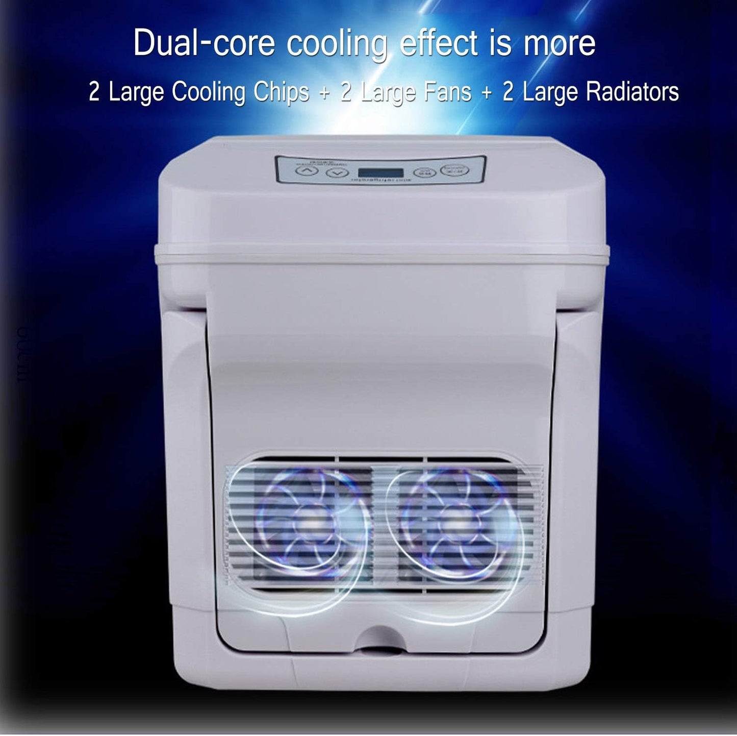 YADLCR Mini Réfrigérateur Glacière Thermoélectrique Congélateur 35L Voiture/Camion 24V / 12V / 220-240V Chaud/Froid Frigo Portable Pour La Conduite De Voyage À Domicile