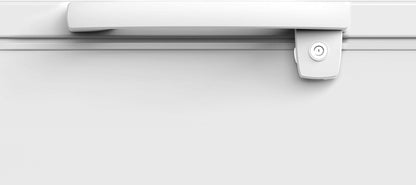 Congélateur Bahut GHF2500, Acier/Aluminium, 165 X 73.5 X 83.5 Cm, 500 L, 125 W, 2 Paniers, Éclairage LED, Avec Serrure, Blanc