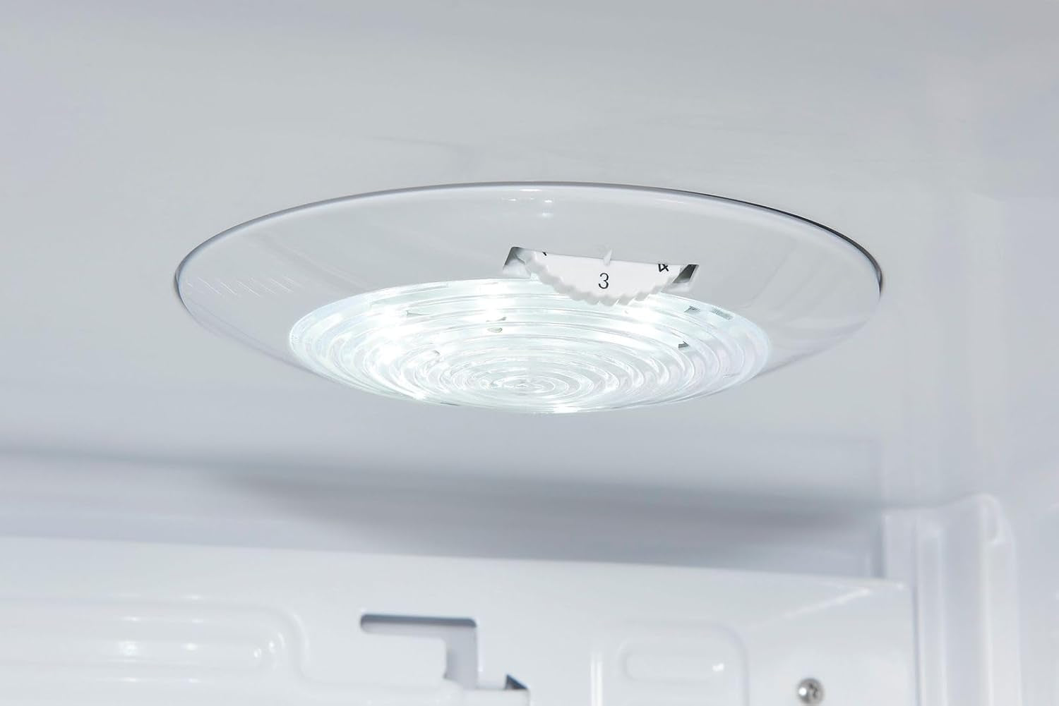 Exquisit KB60-V-090E Mini Standkühlschrank, 45 Cm Breit, 52L, LED Beleuchtung, Temperaturregelung, Grau