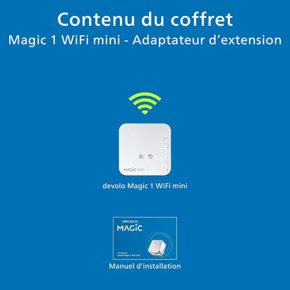 Magic 1 Wifi Mini : Adaptateur CPL Compact, Idéal Pour Le Télétravail Et Le Streaming Blanc Magic 1 Mini | 1200 Mbps
