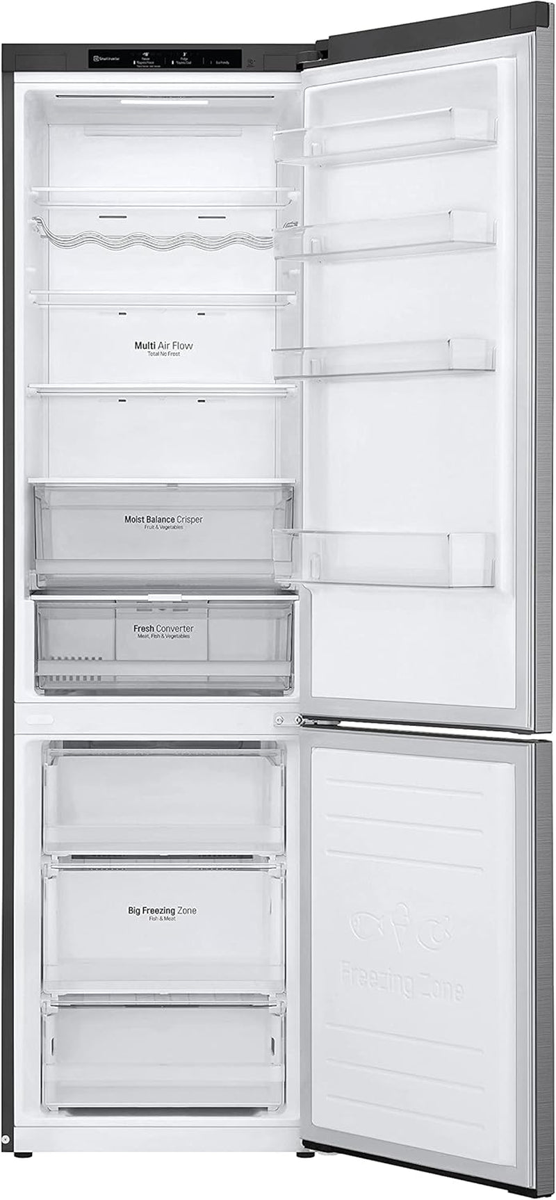 Bb62Pzggn Fridge Estate Class D 203 X 59.5 Non-Frost Stainless Steel