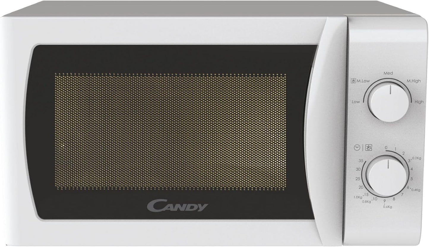 Idea CMW20SMW Four Micro-Ondes 700 W 20L , Fonction Décongélation, Plateau Tournant, Blanc