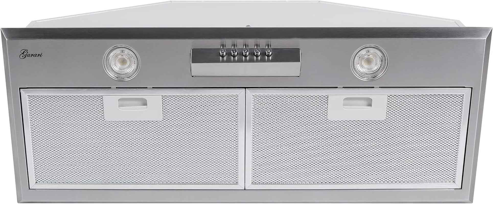GCH B 051 70 IS Hotte Encastrable 70 Cm, Acier Inoxydable, 1000 M³/H, Hotte Aspirante, Hotte Aspirante, Hotte À Recirculation.