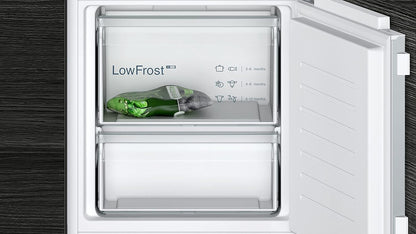 Réfrigérateur Congélateur Encastrable KI87VVFE1 IQ300, 270 Litres, Low Frost