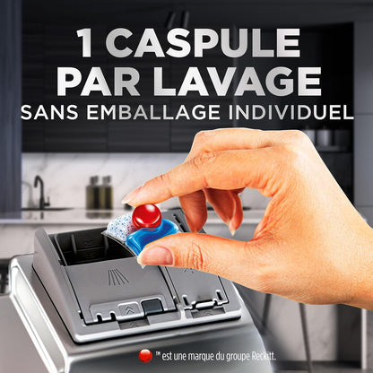 Finish Ultimate Infinity Shine Pastilles Lave-Vaisselle, Imbattable Contre Les Taches Tenaces, 160 Capsules