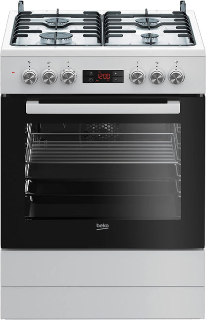 Beko Fsm623 20Dws Feux (/Autonome)/60 Cm/Gaz Cuisson Électriques