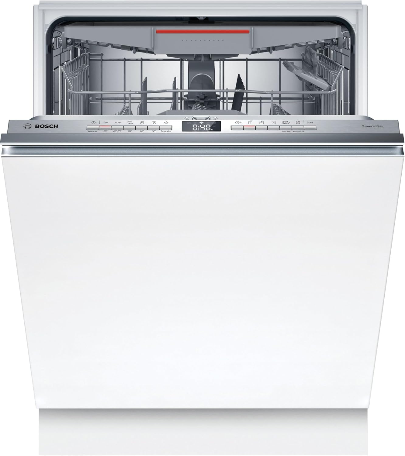 SMH4ECX10E - Série 4 - Lave-Vaisselle Tout Encastrable 60Cm - 14 Couverts - Silence plus 42 Db - Porte À Glissières