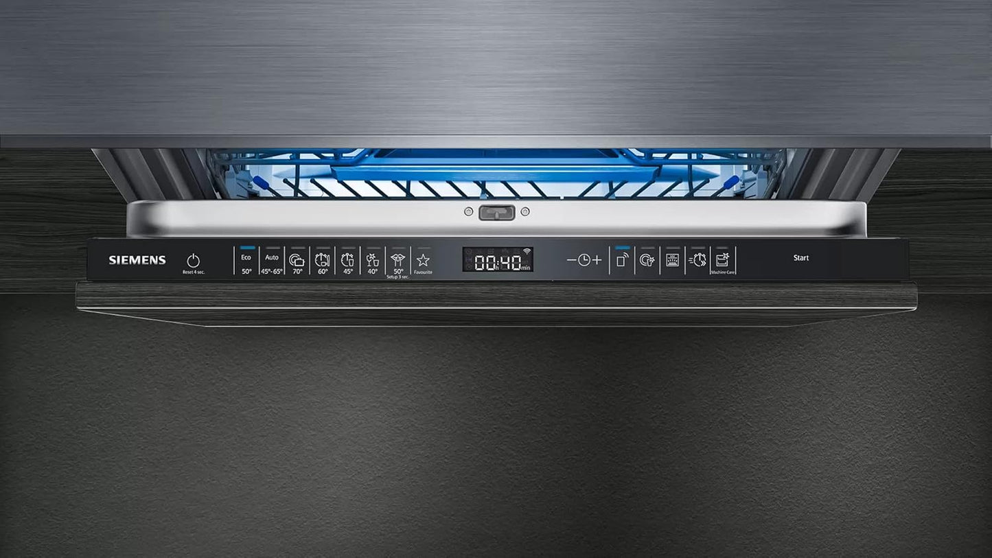 Lave Vaisselle Tout Integrable 60 Cm SN85TX00CE, IQ500, Glass Zone, Séchage Zeolith