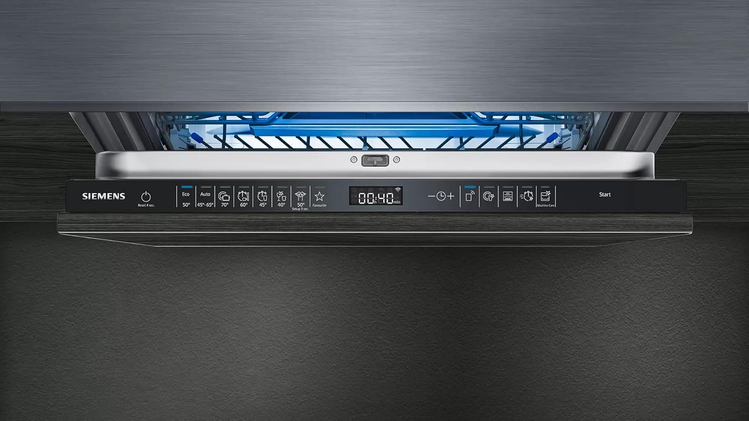 Lave Vaisselle Tout Integrable 60 Cm SN85TX00CE, IQ500, Glass Zone, Séchage Zeolith