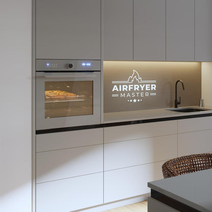 Four Encastrable Multifonction 60 Cm Bolero Hexa AF316000 Glass Grey A. 3400W, 81L, 11 Fonctions Avec Airfryer Master, Pizza Master, Steam Asisst, Steam Easyclean, Cuisson 3D, Décongélation