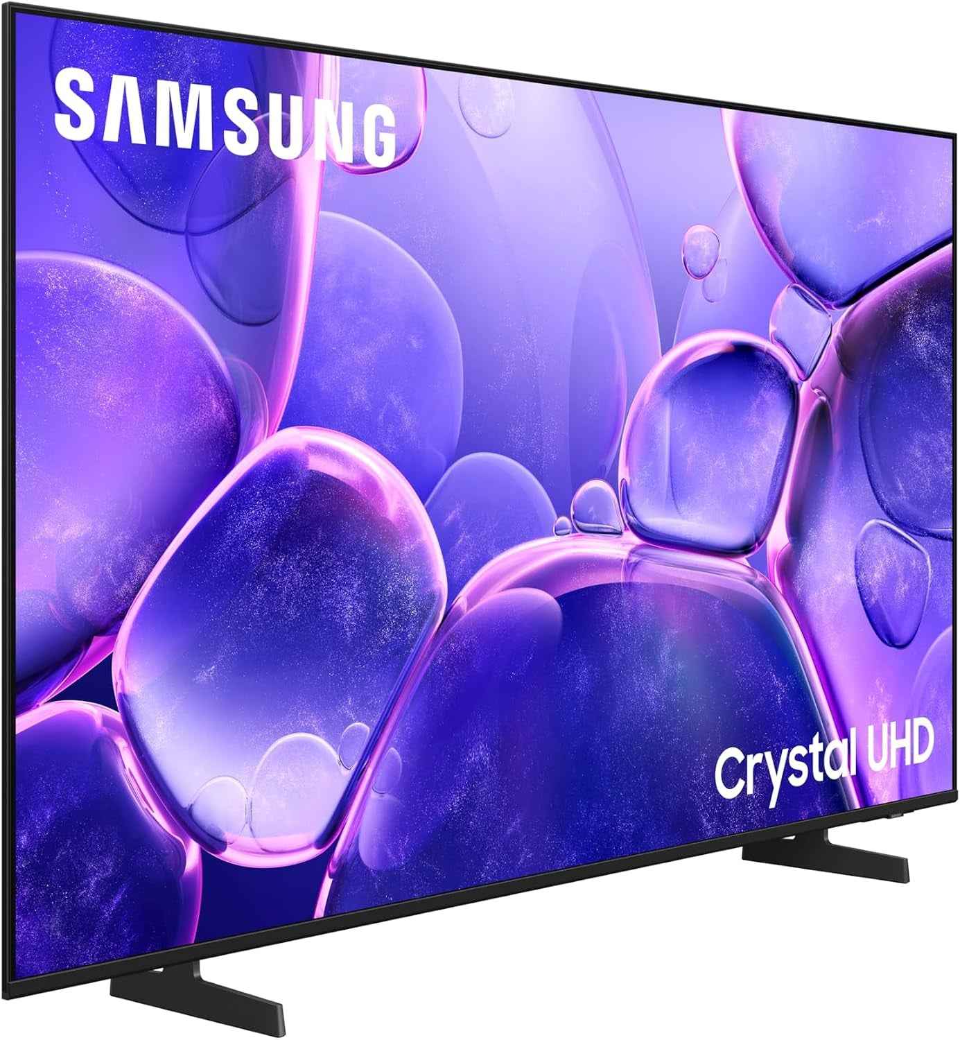 TV 55 Pouces Crystal UHD 55U8075F 4K Smart TV, Bluetooth, Wifi, Airplay, Crystal Processor 4K, HDR, Q-Symphony, Knox Security, Gaming Hub, Bixby, Applications Opérateurs Intégrées