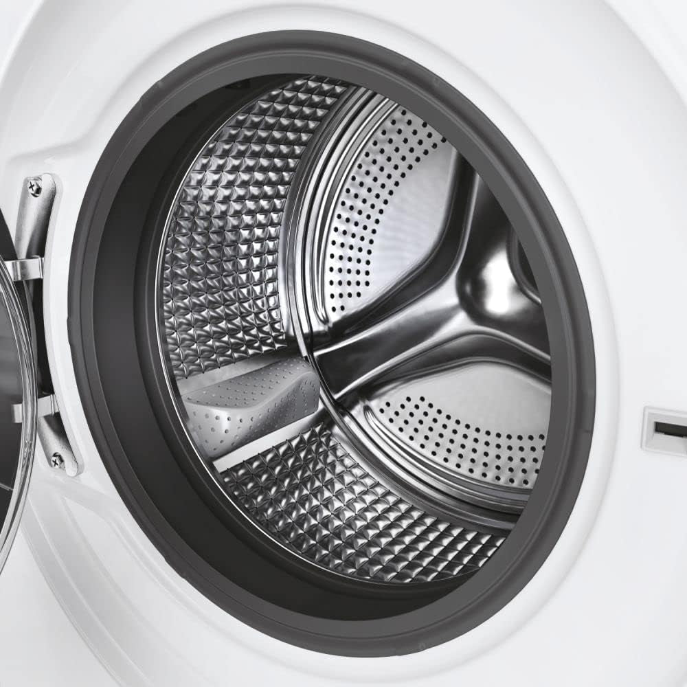 HW90-B14979TU1IT I-Pro Series 7 plus Slim Machine À Laver À Chargement Frontal 9 Kg, 1400 Tours, Libre Installation, Moteur Direct Motion, 14 Programmes, 60 X 44 X 85 Cm, Classe A, Blanc/Noir