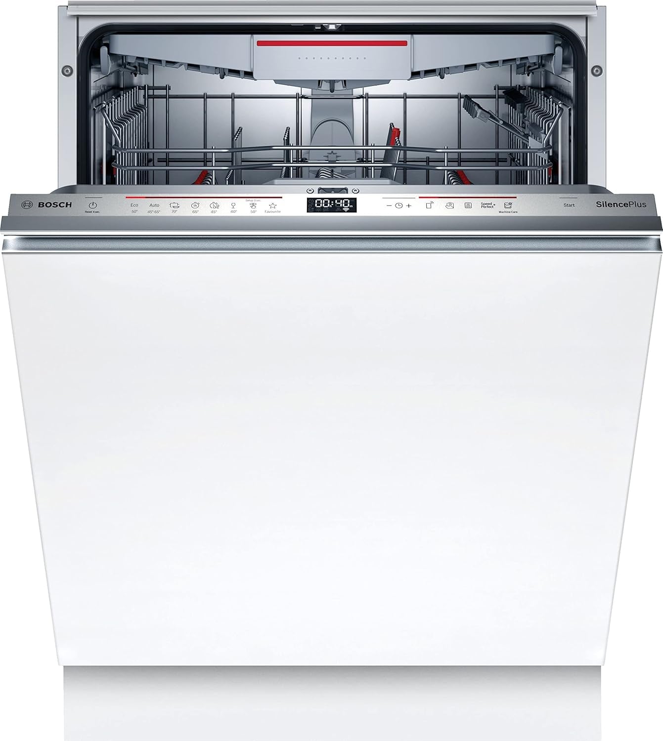 SMV6ECX93E - Série 6 - Lave-Vaisselle Tout Encastrable - Home Connect - 13 Couverts & Four Encastrable Série 4-60 X 60 Cm - HBA573BA0 - Four Multi-Fonctions Avec Pyrolyse - 3600 W