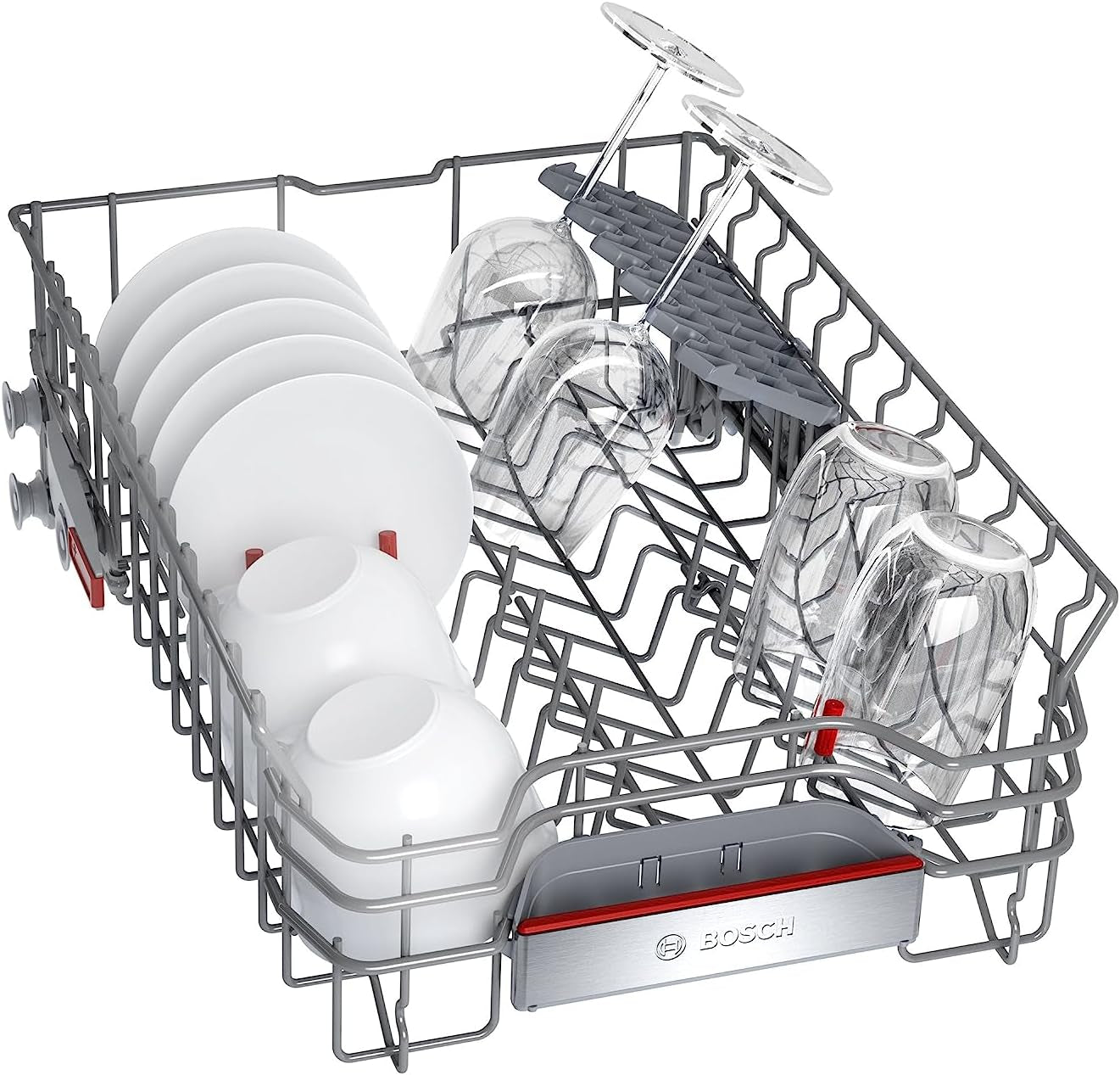 SPV6ZMX23E Série 6 Smart Lave-Vaisselle Entièrement Intégré, Largeur 45 Cm, Tiroir À Couverts, Programme Silence Particulièrement Silencieux, Perfectdry Avec Zéolite Sèche Même Le Plastique
