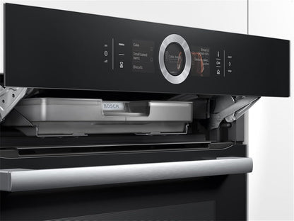 Hsg636Bs1 Série 8 Four Électrique/A/71 L/Air Chaud Eco/Perfect Roast & Perfect Bake/Acier Inoxydable Noir