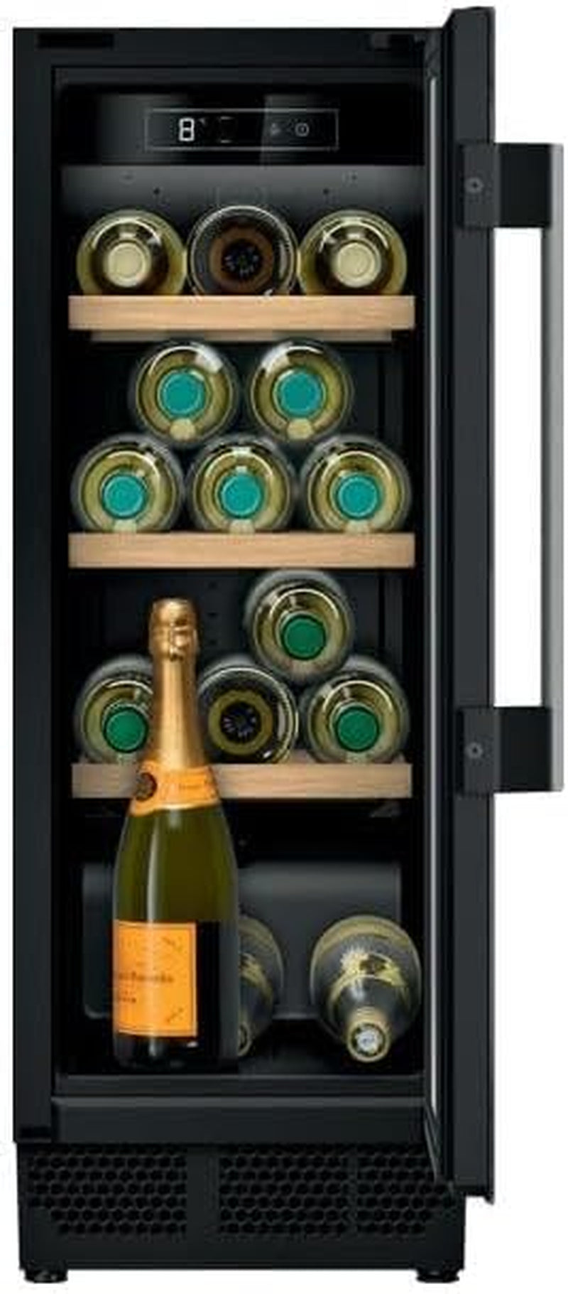 Neff KU9202HF0 N70 Armoire De Stockage À Vin Encastrable Classe D'Efficacité Énergétique F 82 X 30 Cm 58 L