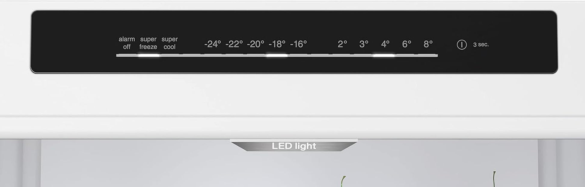 KGN39VXCT Série 4 Réfrigérateurs-Congélateurs 203 X 60 Cm 260 L + Congélateur 103 L Nofrost Ne Se Dégivre plus Longtemps, Vitafresh Éclairage LED Uniforme