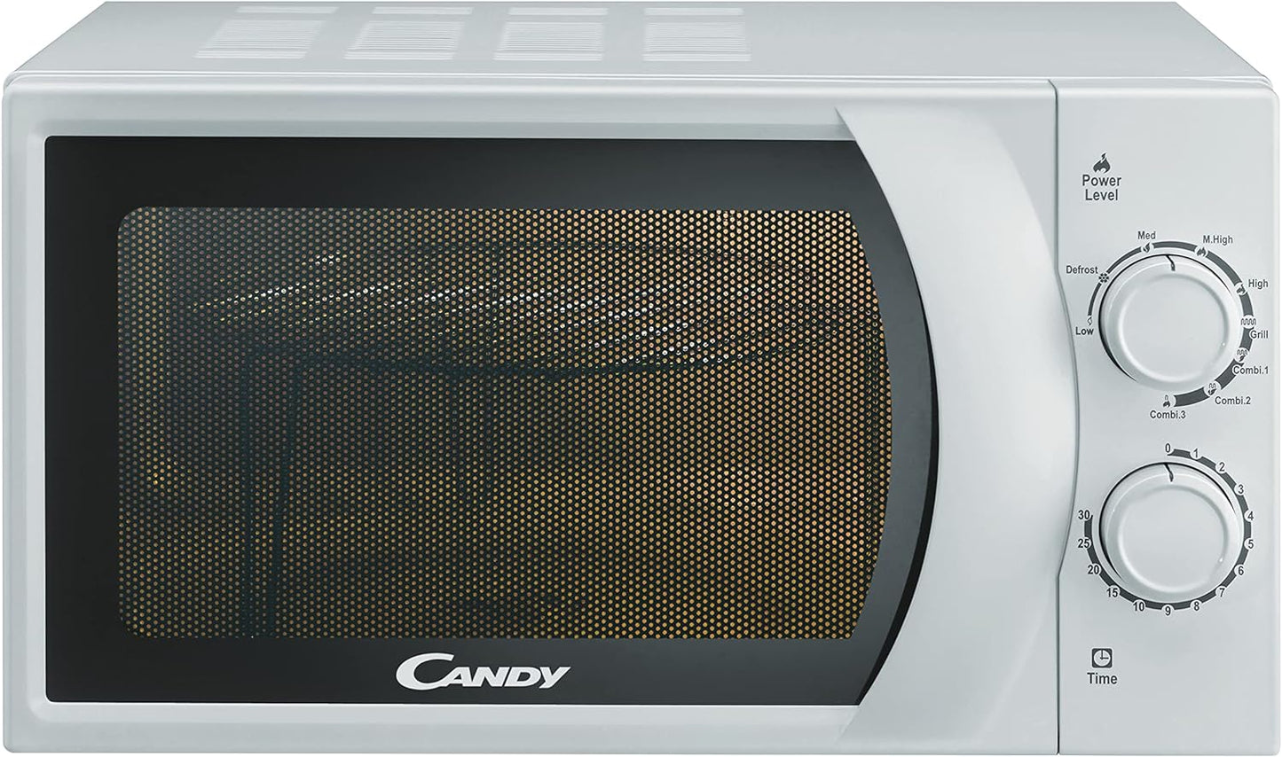 Cmg2071M,Micro-Ondes, Puissant 700W + Puissance Grill 1000W, Capacité 20L, Ecran Numérique, 8 Programmes Automatiques, Application Cook-In