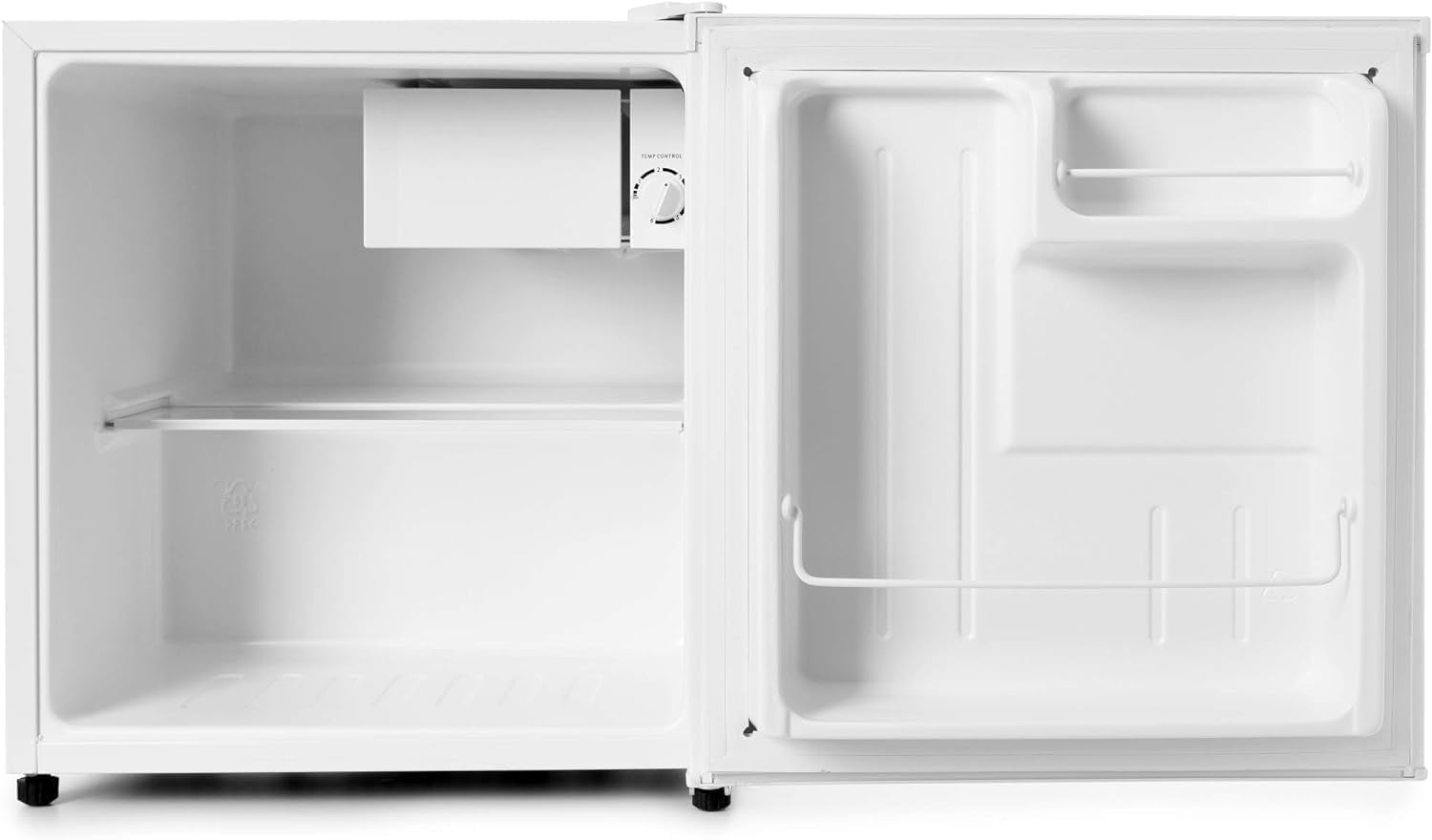 Melchioni ARTIC47LT Mini Réfrigérateur Silencieux, Congélateur Intégré, Réfrigérateur À Boissons, Compresseur Et Freezer, 47 Litres, Blanc